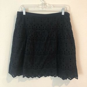 Eyelet Skirt